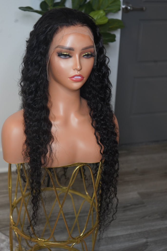  curly lace front wigs human hair
