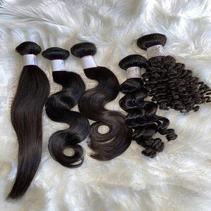 2 Hair Bundles Extensions - Jentistyles Hair Collection | Human Hair Bundles